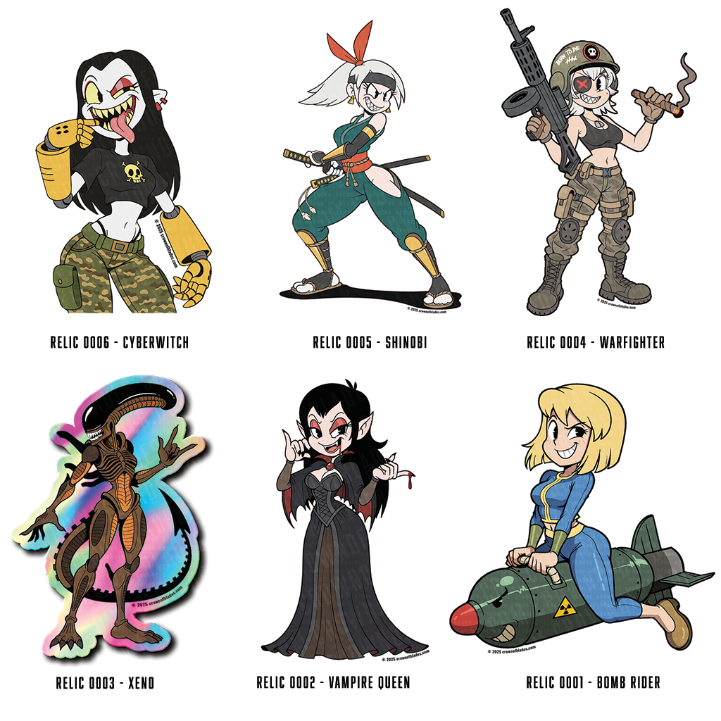 Gutter Gremlinz™ Sticker 6-Pack – Buy 3 Get 3 FREE